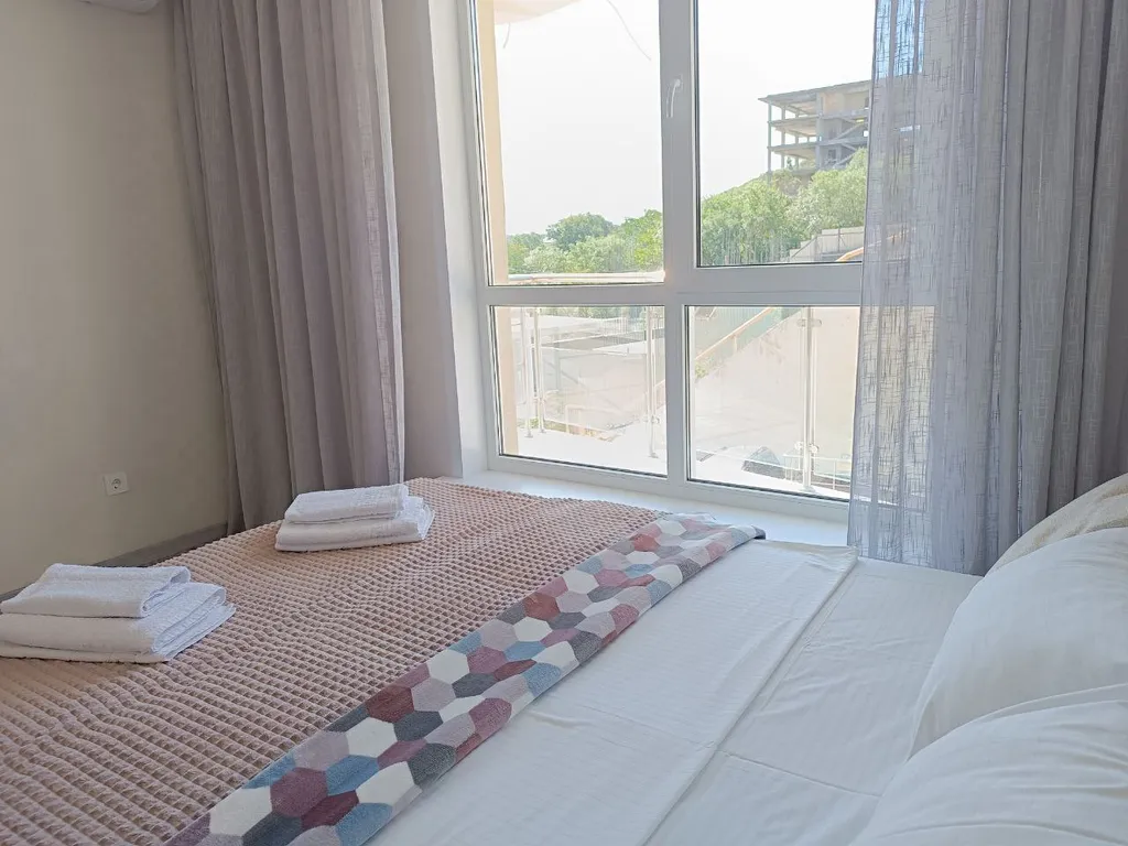 Гостеприимная однокомнатная квартира «Горизонт Ялты»