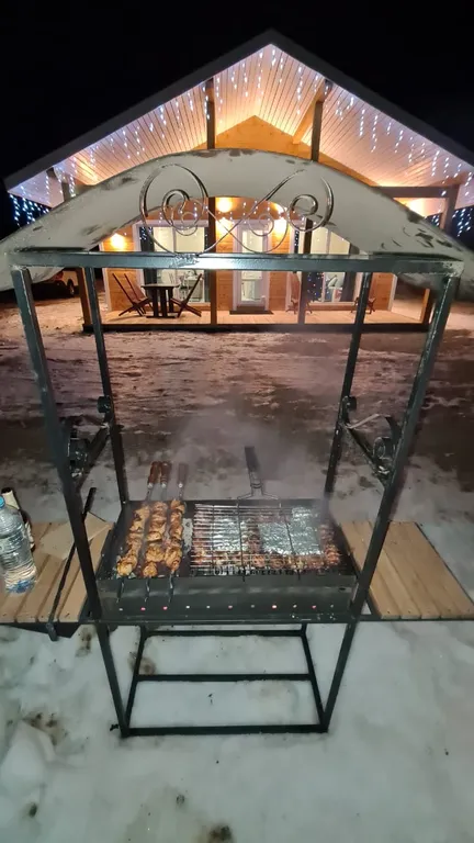 Коттедж Гостевой дом с террасой и сауной в Карелии, вблизи реки и озера Ладоги — Видлица