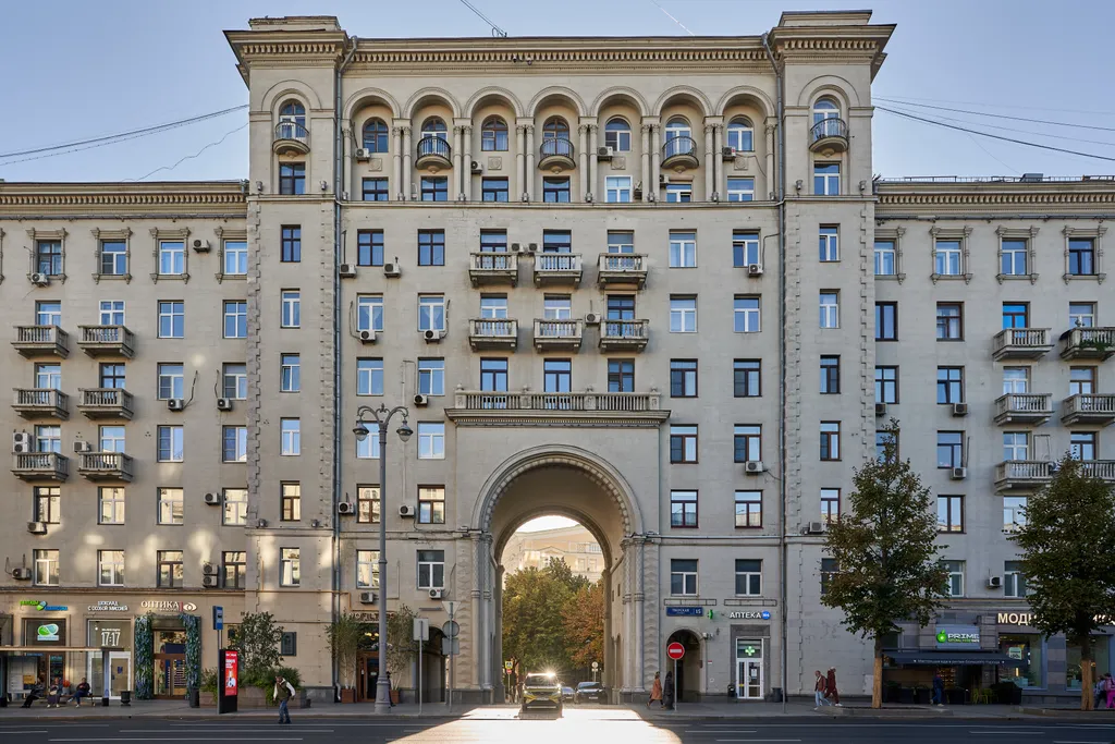 Квартира Просторная квартира с красивым видом на Тверской, 5 минут до Кремля — Москва