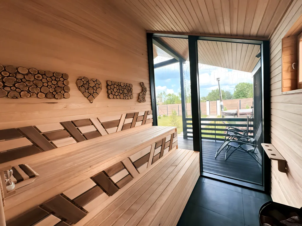 Шикарный дом с сауной и чаном ChillPoint