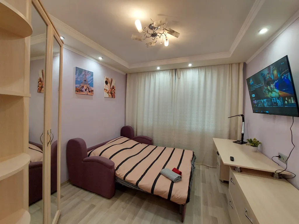 Трехкомнатная квартира в центре города