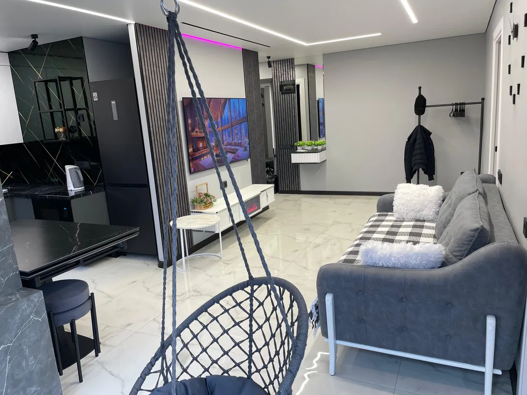 Уютная квартира на набережной реки