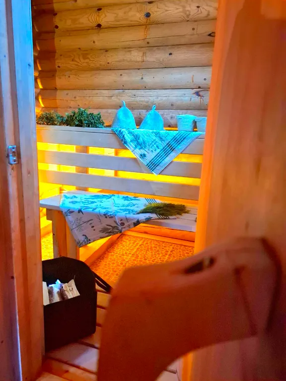 Баня дом на заливе