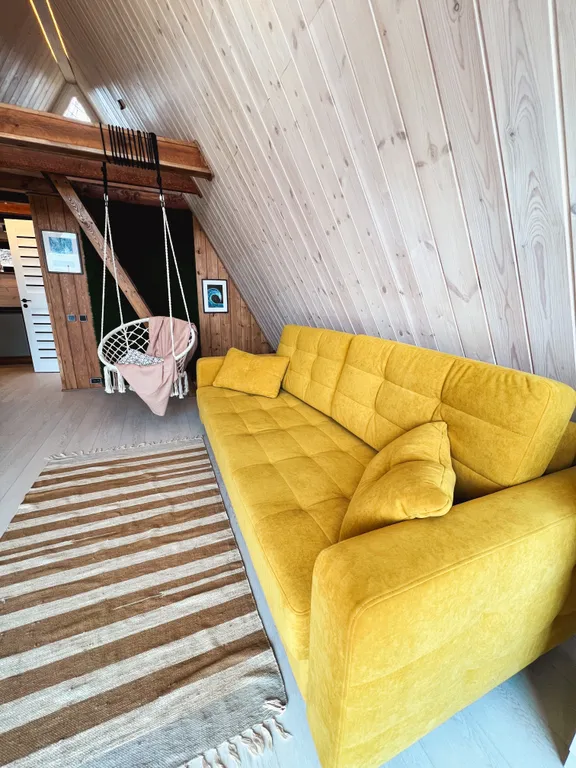 Уютный дом A-frame