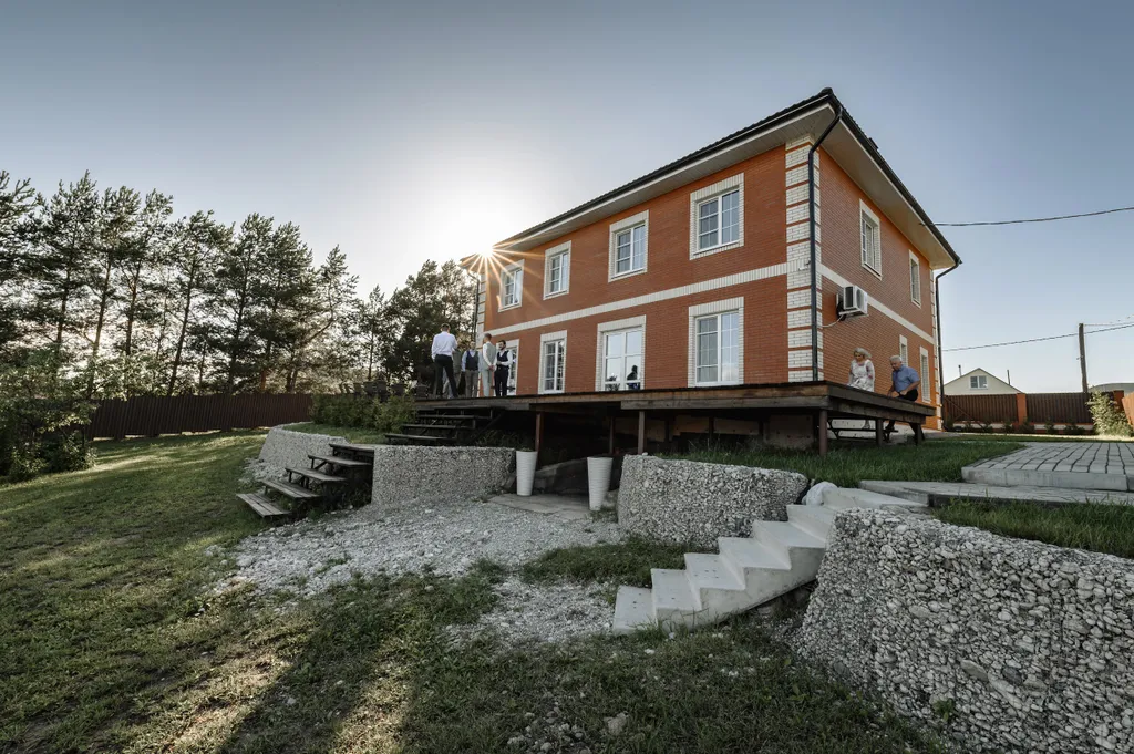 Коттедж до 18 гостей, 1 линия реки