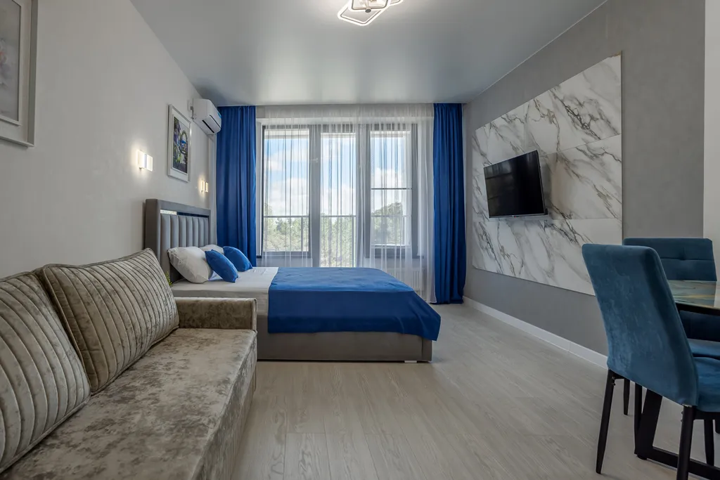 Квартира Уютные апартаменты с бассейном — Анапа