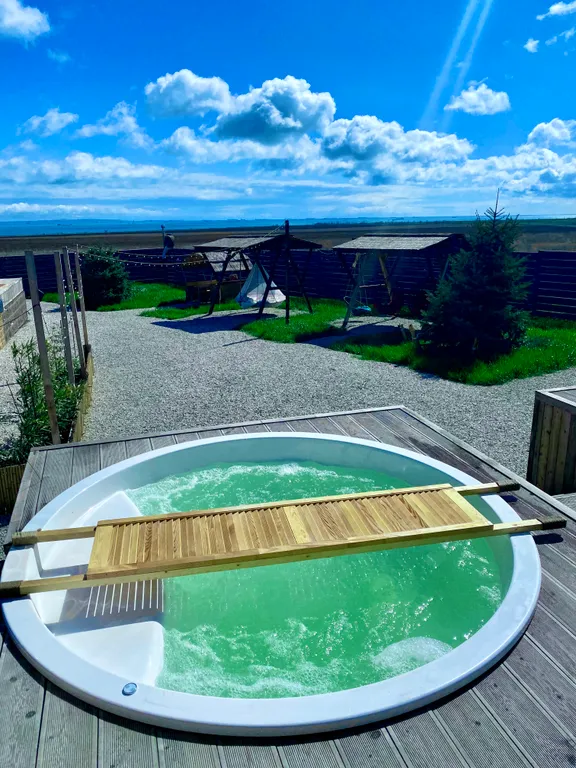 Nelmanhouse домик афрейм с джакузи и баней и видом на море