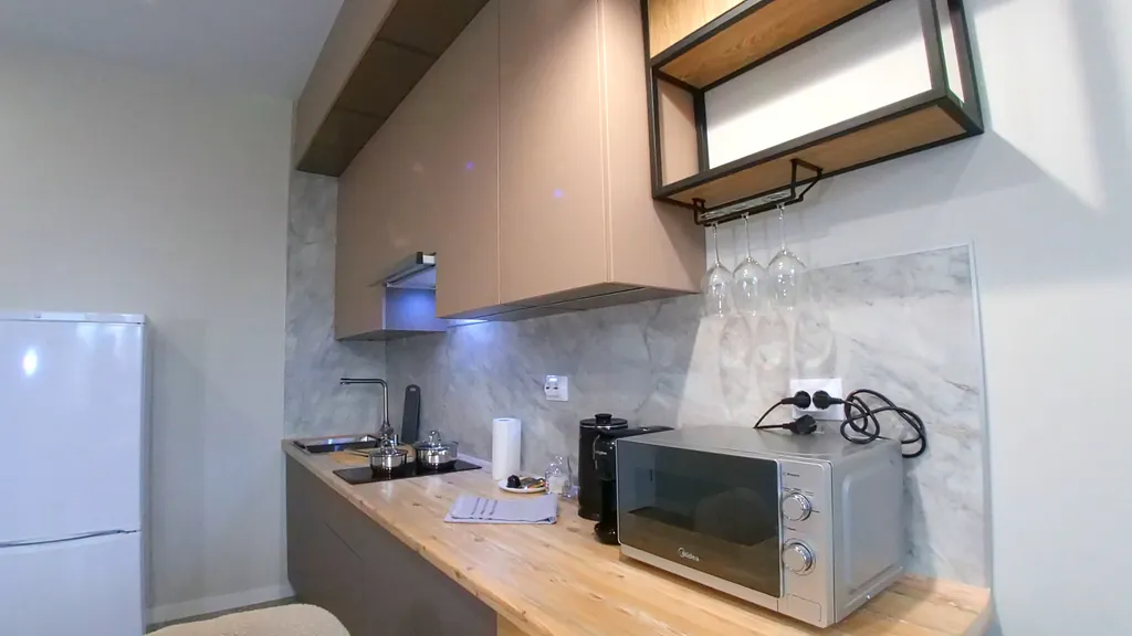 Стильная просторная квартира с лоджией