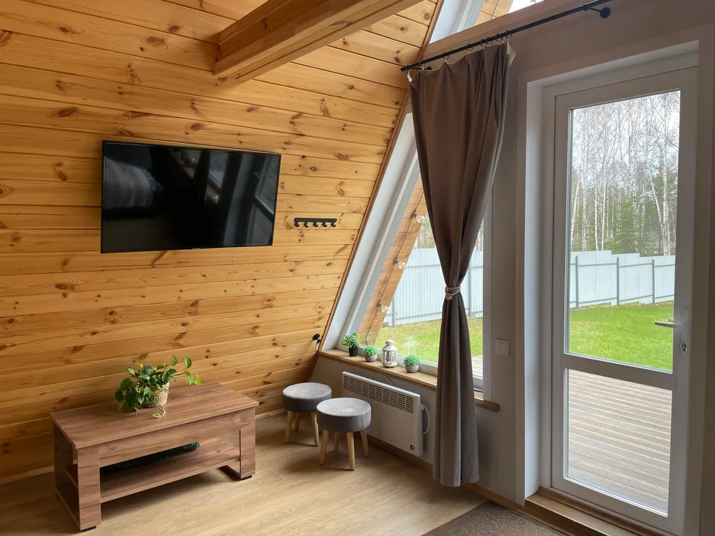 Уютный дом А-фрейм На воздухе