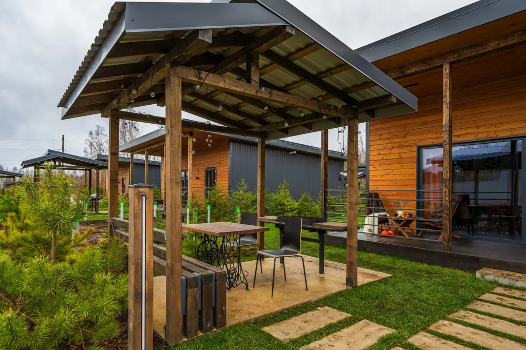 Коттедж Коттедж №1 на 6 человек у Красного озера — Светлое