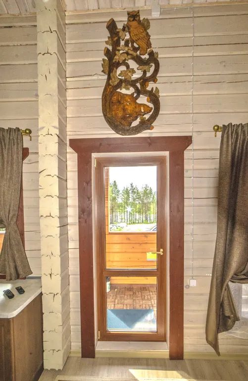 Уютный дом со всеми удобствами на берегу озера Верхнее Куйто