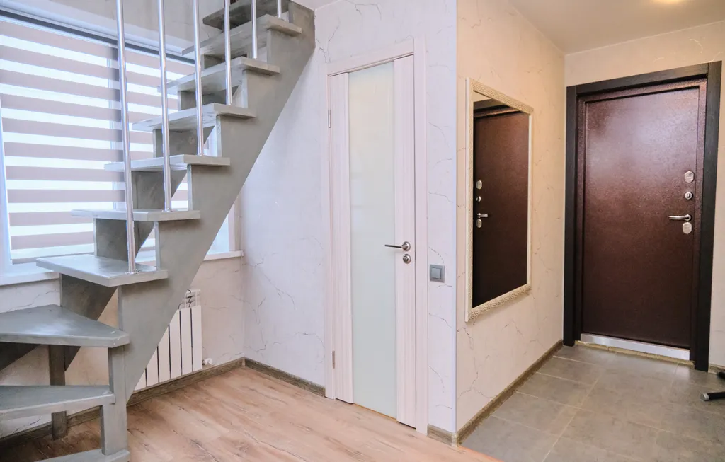 Дом с верандой, камином и сауной - вид на горы