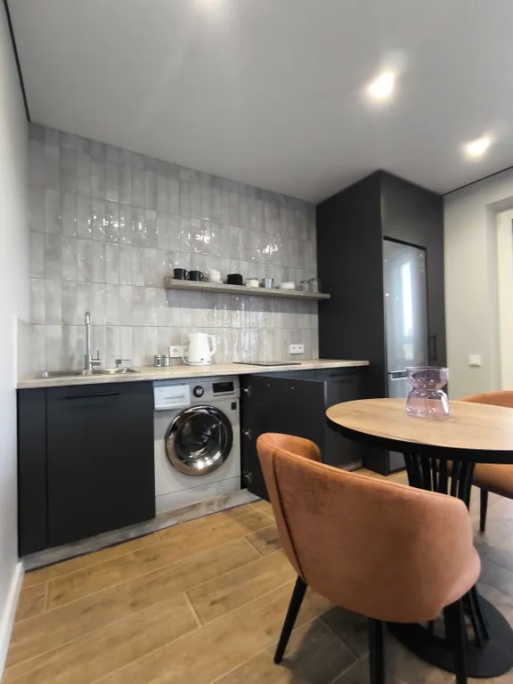 Apartments in a new building with designer renovations