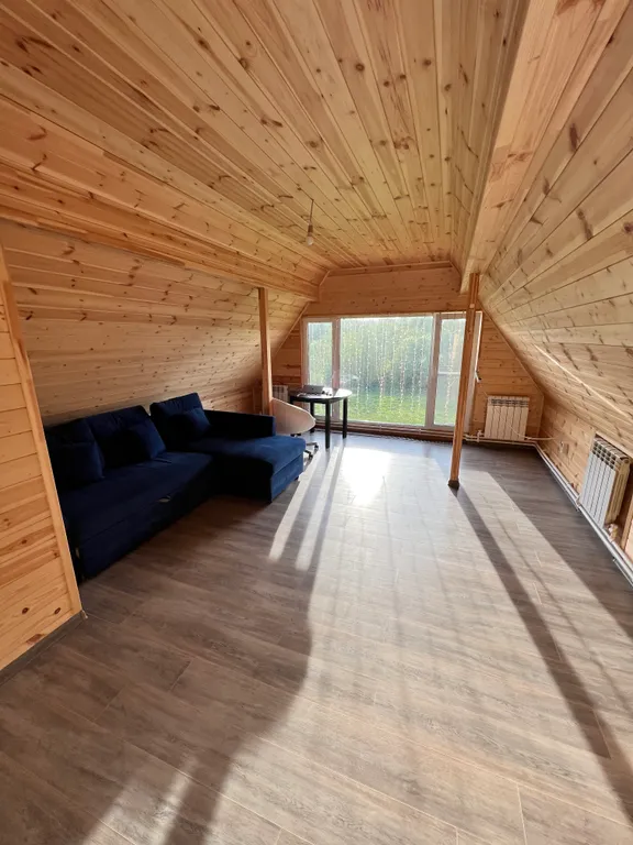 Большой коттедж с камином на просторном участке по Новой Риге