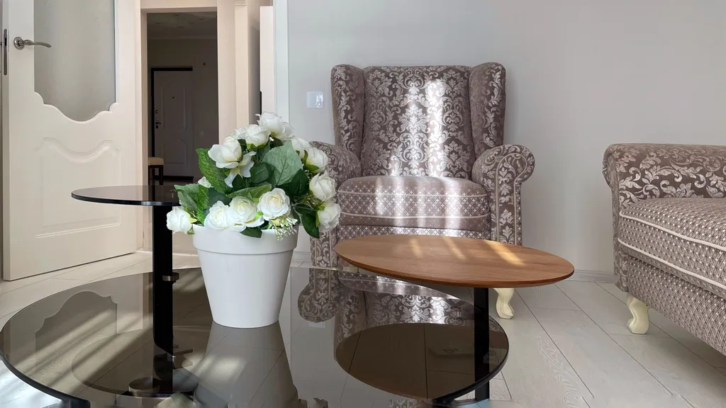 Квартира у моря с двумя спальнями и панорамным балконом