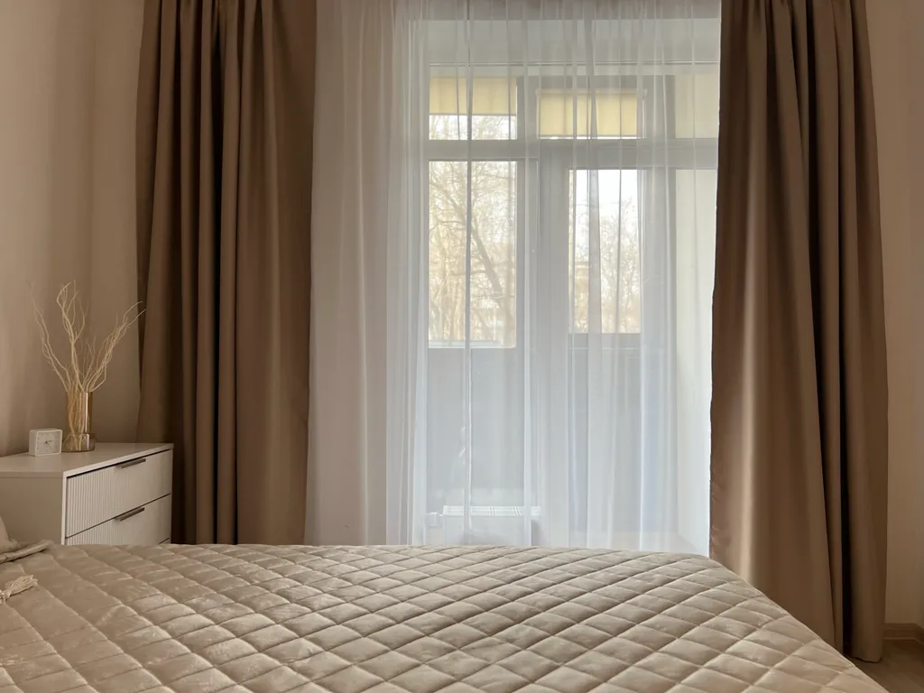 Стильные однокомнатные апартаменты в тихом районе