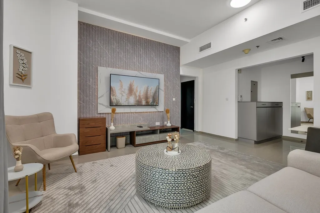 Квартира уютная с 1 спальней в районе Dubai Marina