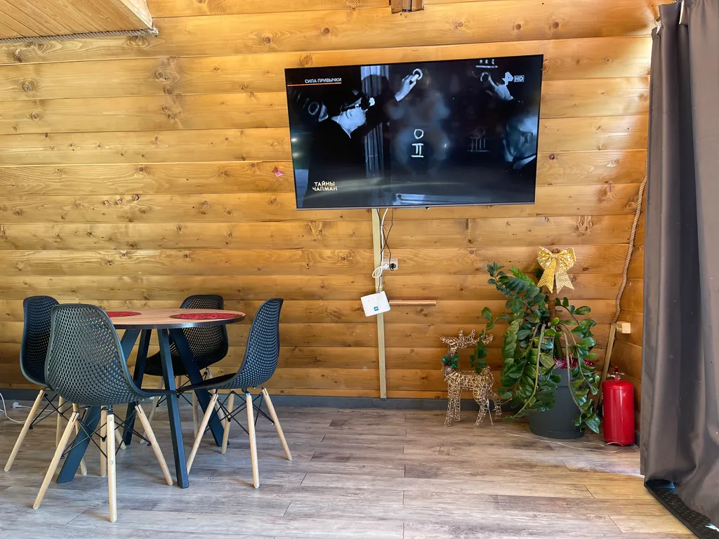 Уютный домик A-frame