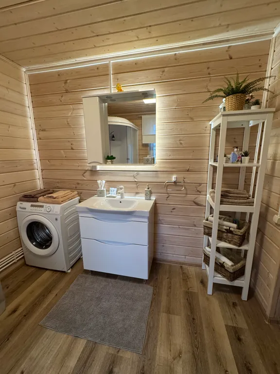 Коттедж с сауной и зоной BBQ