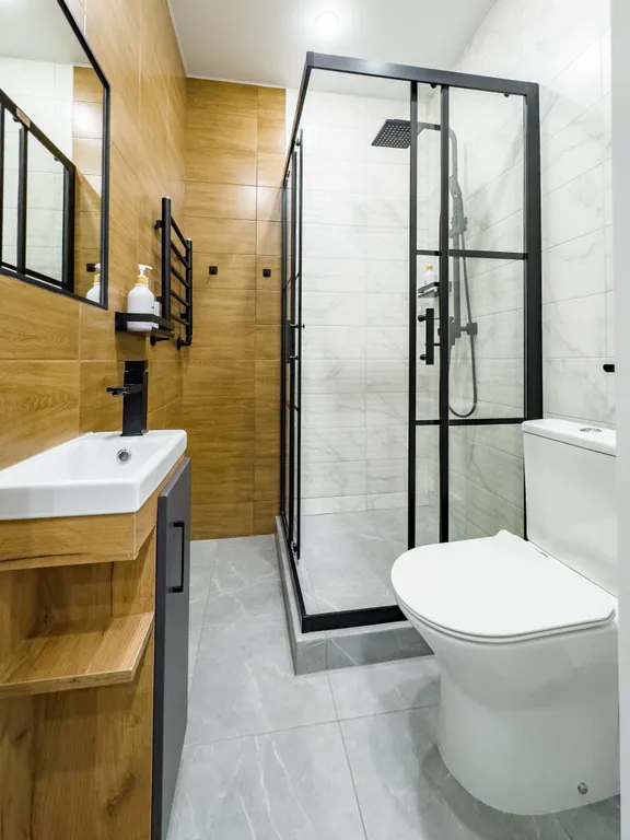 Стильная 1-к квартира | 15 мин до моря | Самозаселение 24/7