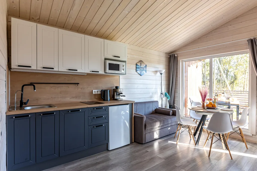 Дом с 2 спальнями и баней рядом с Коробицыно