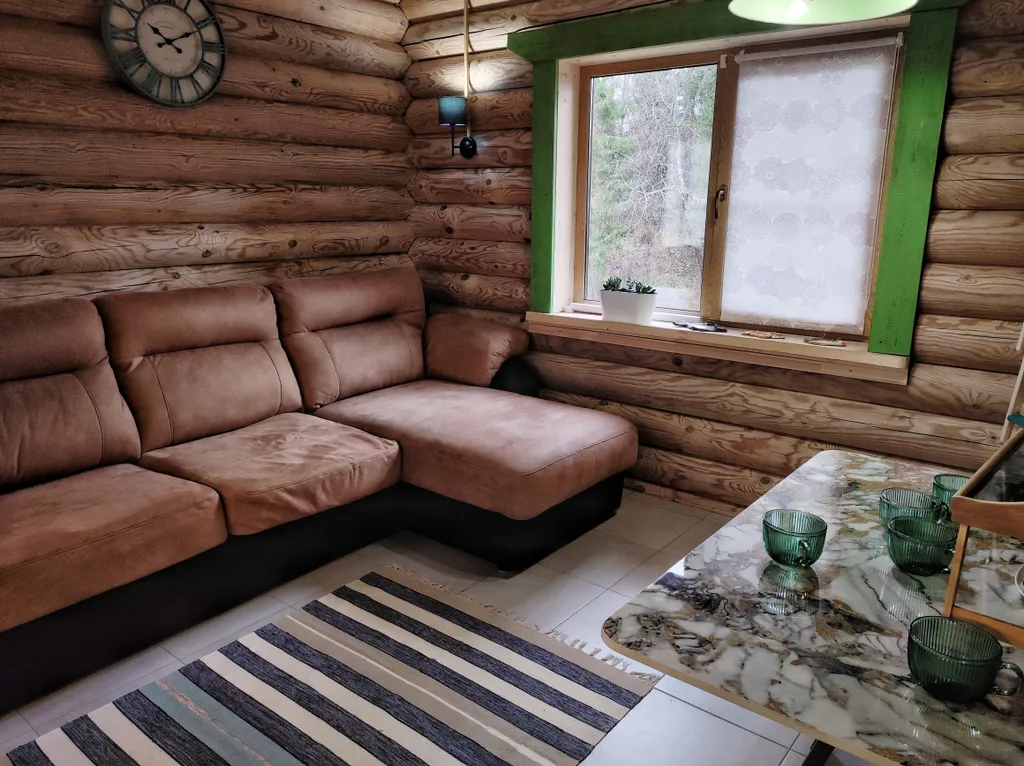 Дом с баней Рыбка у пруда