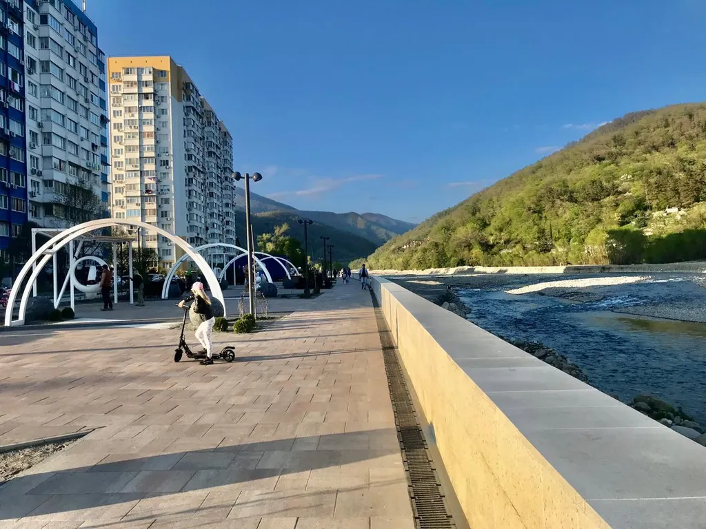 Квартира Уютная 2-комнатная квартира — Лазаревское