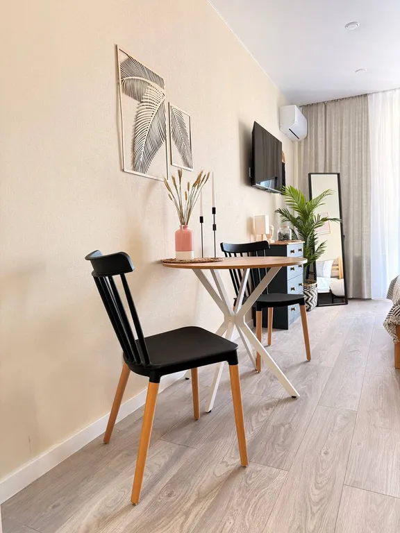 Абсолютно новая студия с прекрасным видом на горы