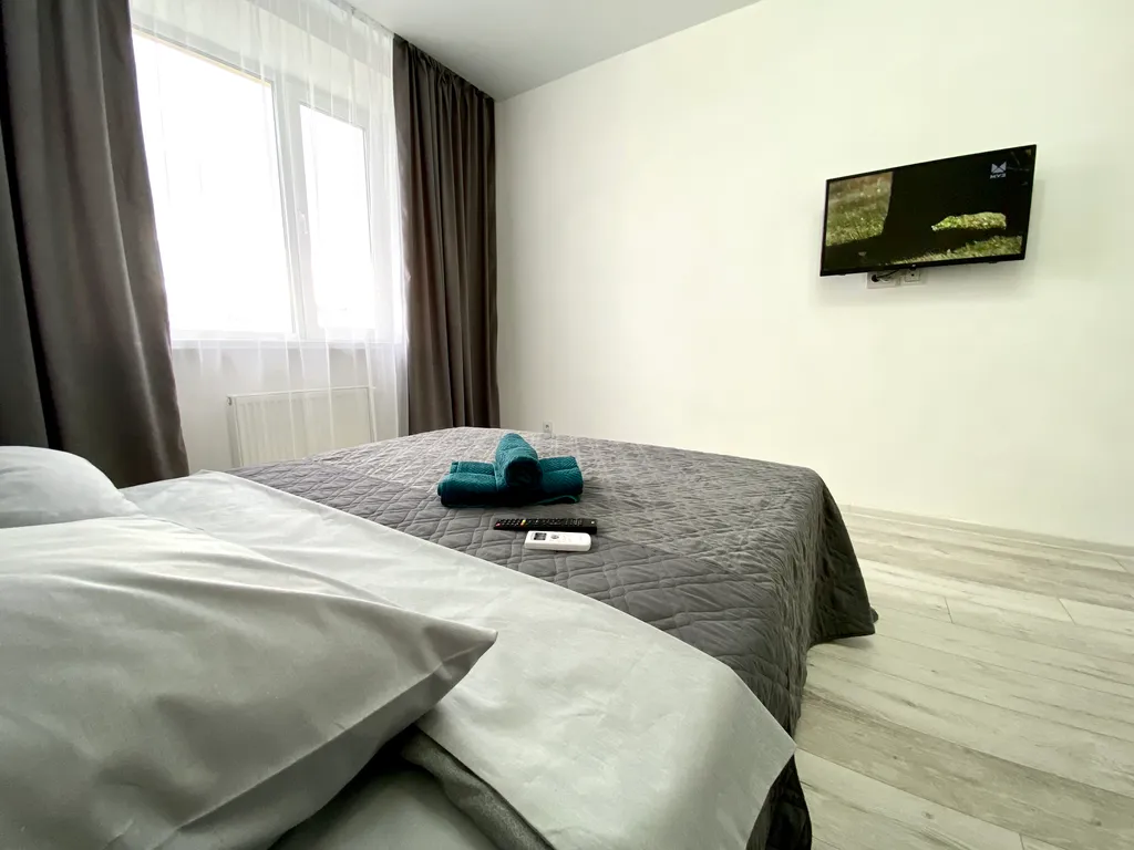 Большая квартира с красивым видом на город в новом ЖК