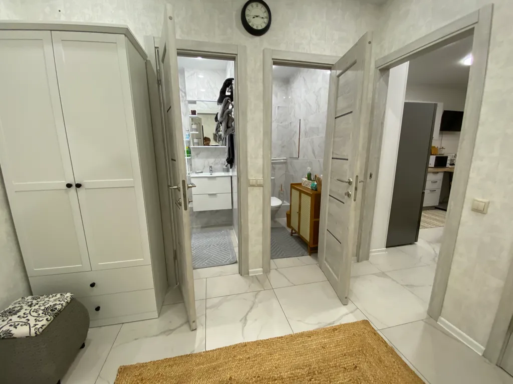 Апартамент Сканди с балконом и отдельной спальней