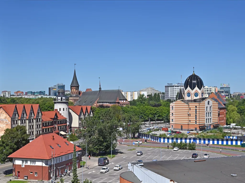 Каникулы в Кениге в центре Рыбной деревни у Кафедрального собора