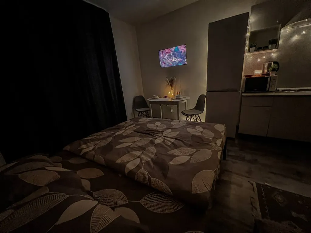 Комфортная студия в спокойных тонах у метро Девяткино