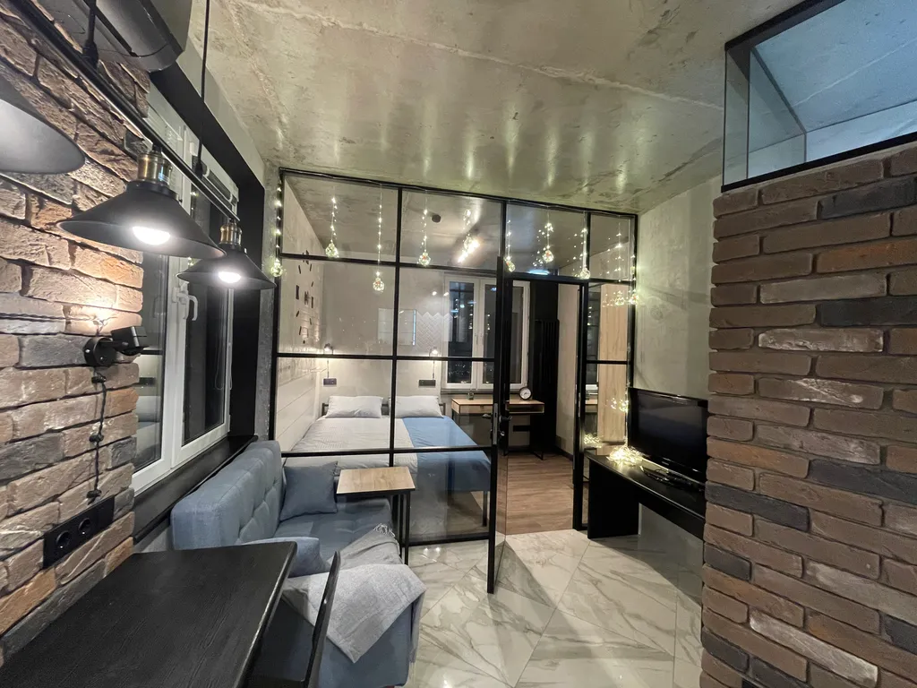 Квартира Loft с видом на Москву и реку | МЦД Павшино | ЖК Тетрис — аренда посуточно в Красногорск