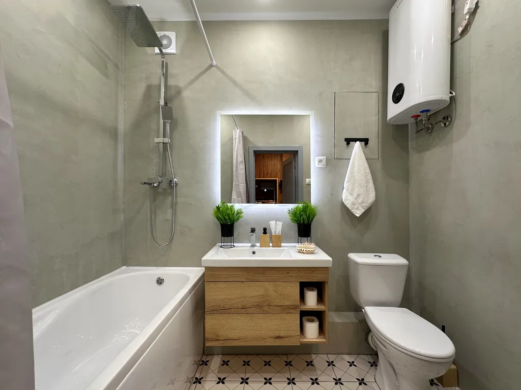 Современная квартира с сауной