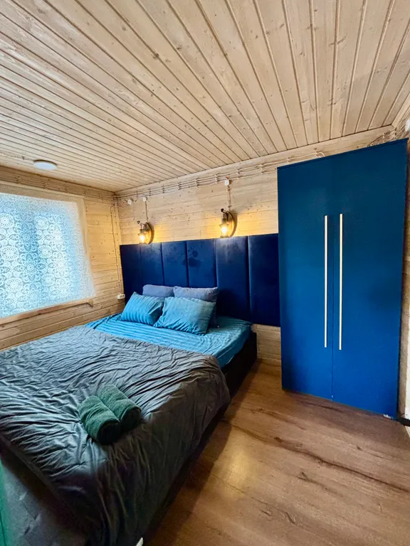 Скандинавский дом Мандарин Делюкс с баней и купелью фурако