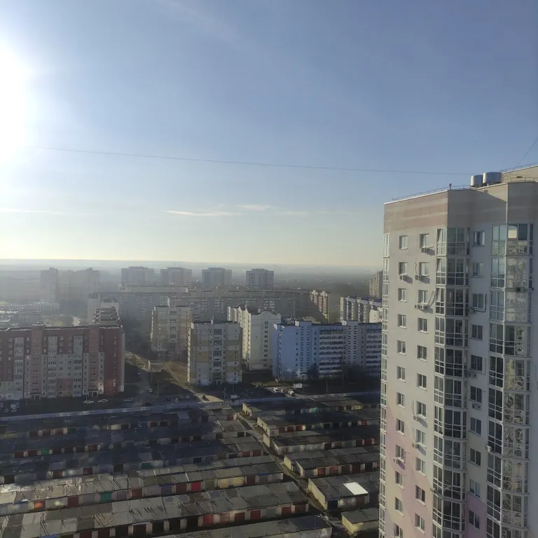 Шикарная студия с панорамным видом