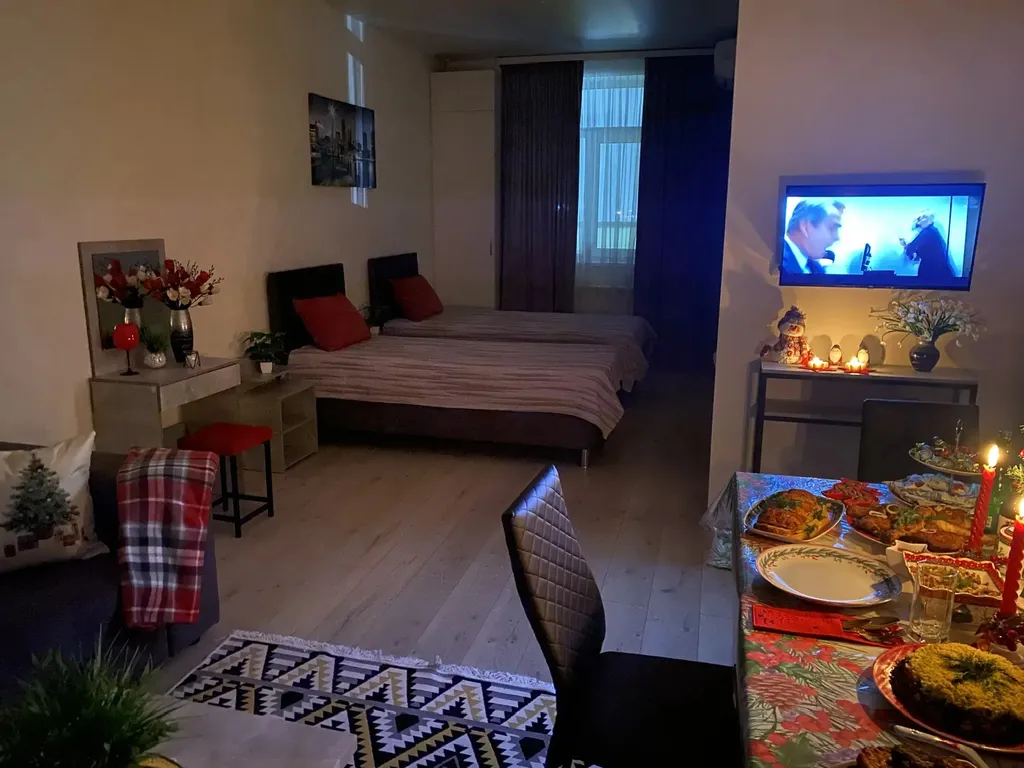 Двухкомнатный 6-местный Люкс недалеко от центра Грозного