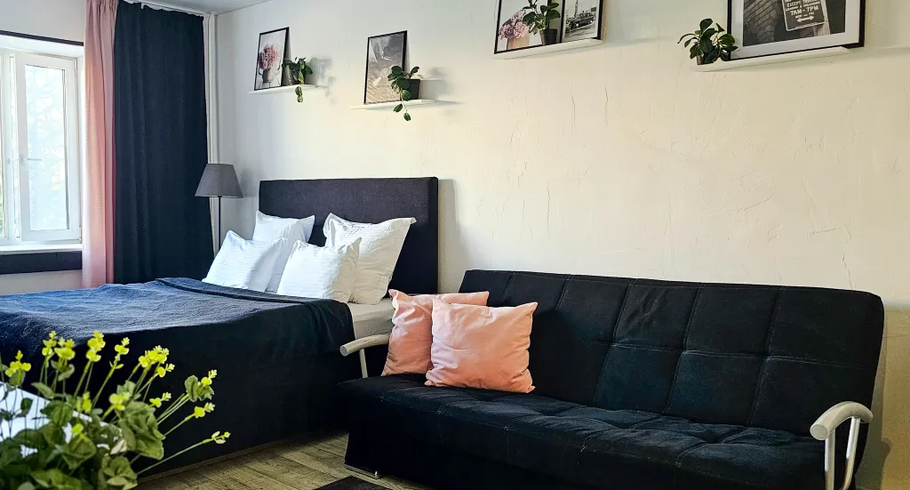 1-комная квартира с кофемашиной, кинотеатром, wi-fi