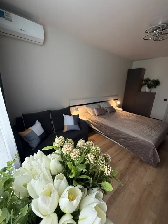 Уютная однокомнатная квартира на 4 гостей