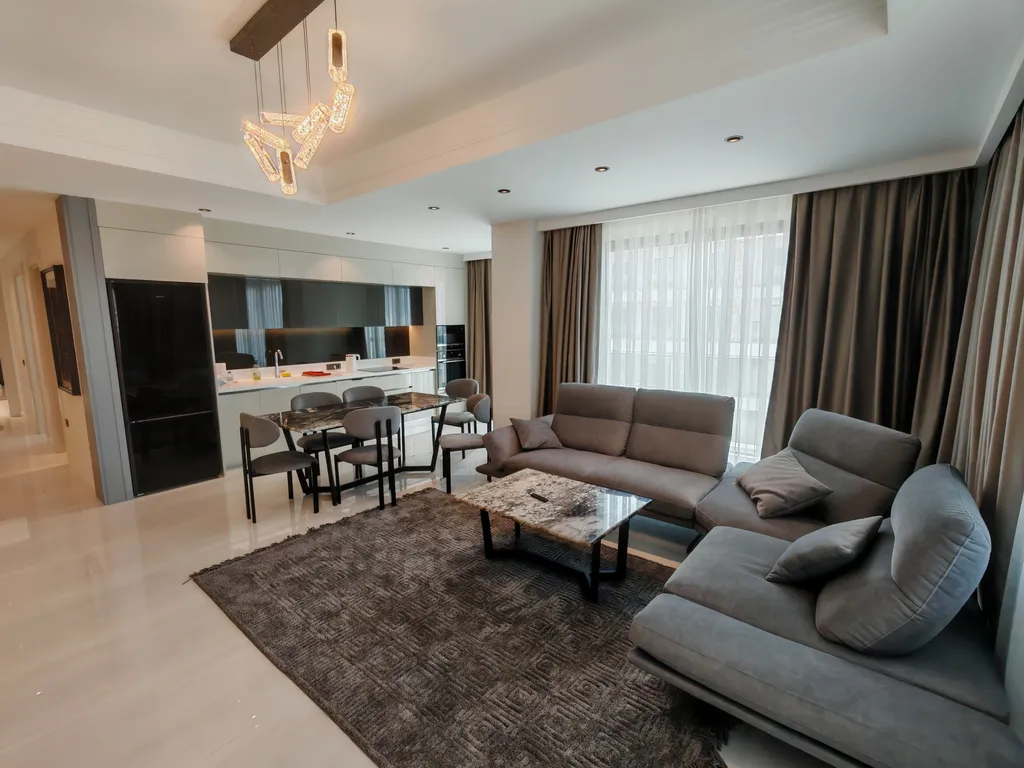 Квартира 2+1 XL в Azura World c видом на бассейн и аквапарком