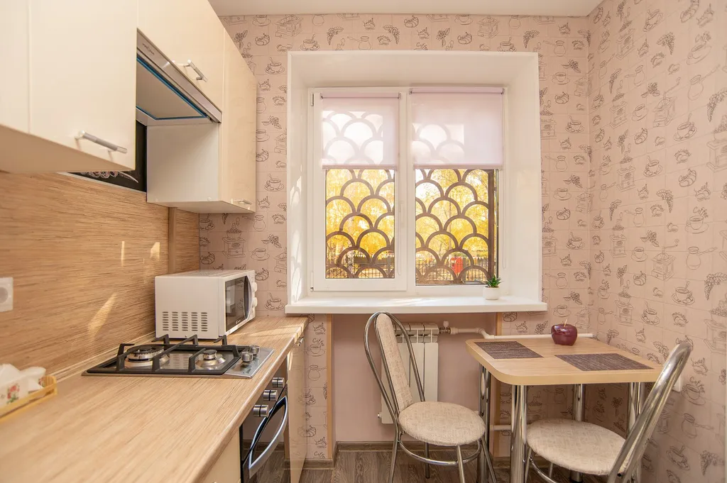 Светлая квартира в центре, вблизи парка Притяжение