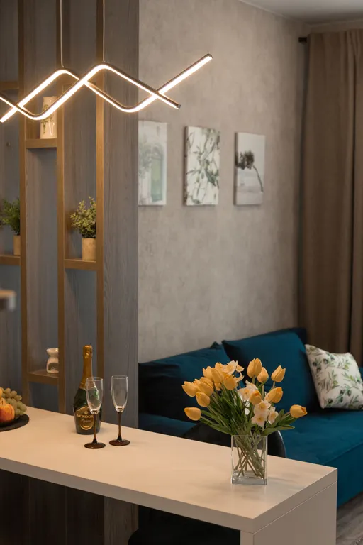 Современный двухкомнатный апартамент