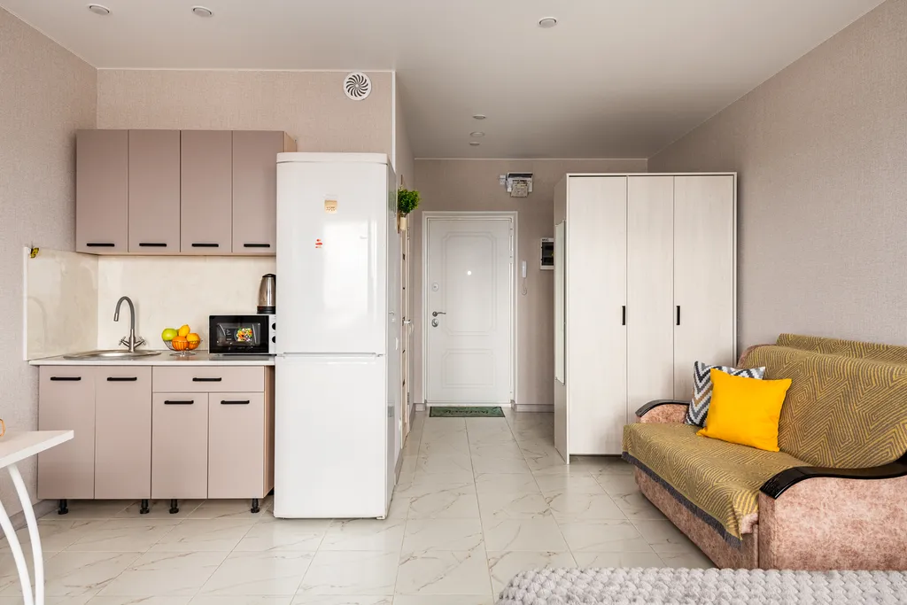 Светлая студия рядом с метро Рассказовка