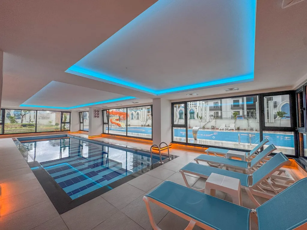 Уютная квартира в комплексе люкс-класса, район Махмутлар