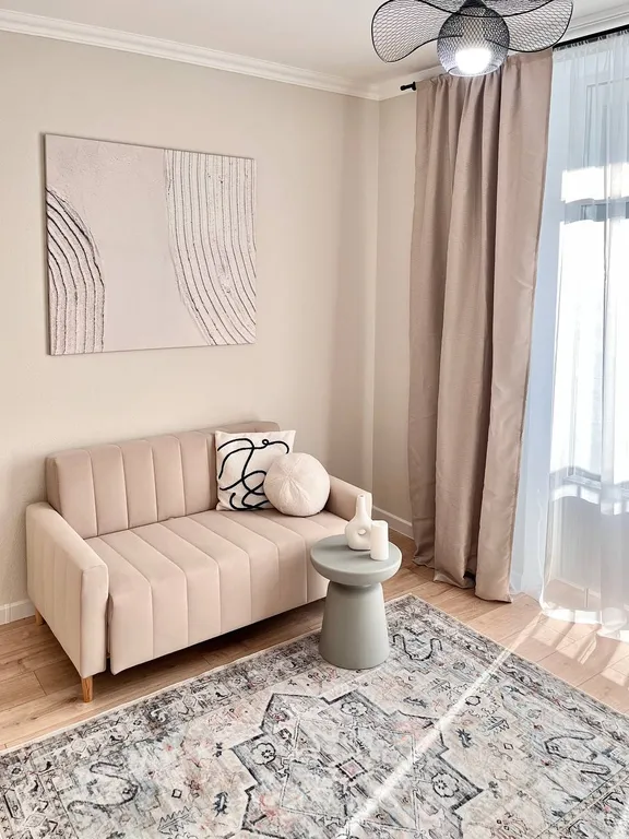 Уютная евродвухкомнатная квартира в центре