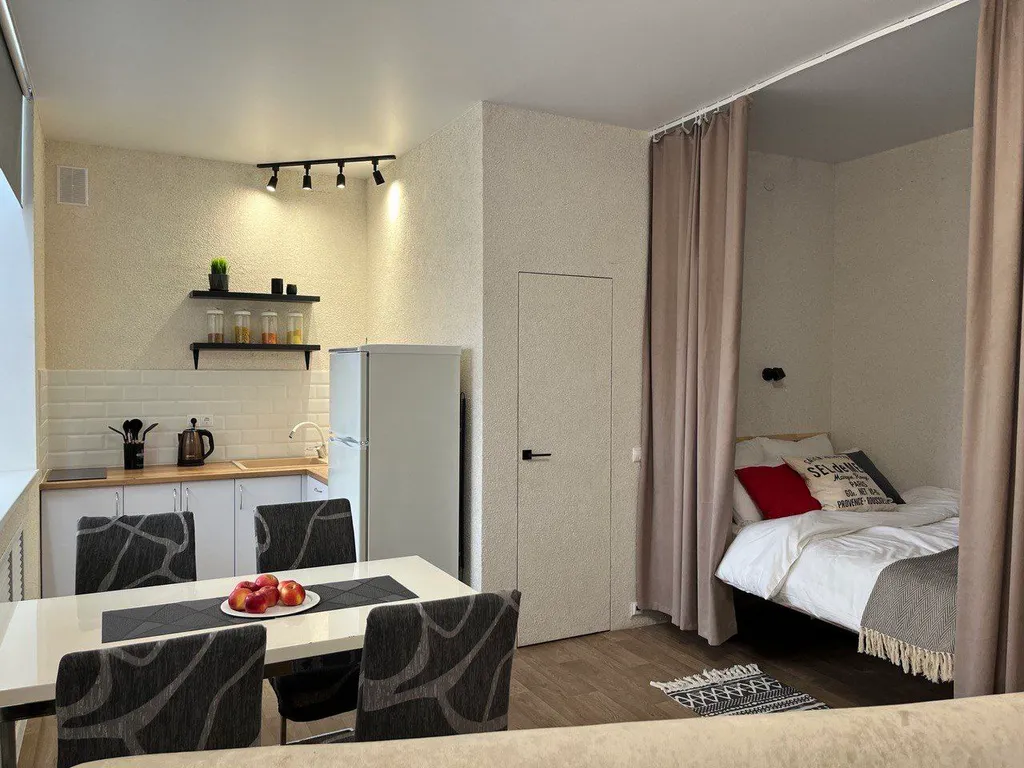 Квартира Уютная студия у кинотеатра Спартак — Воронеж