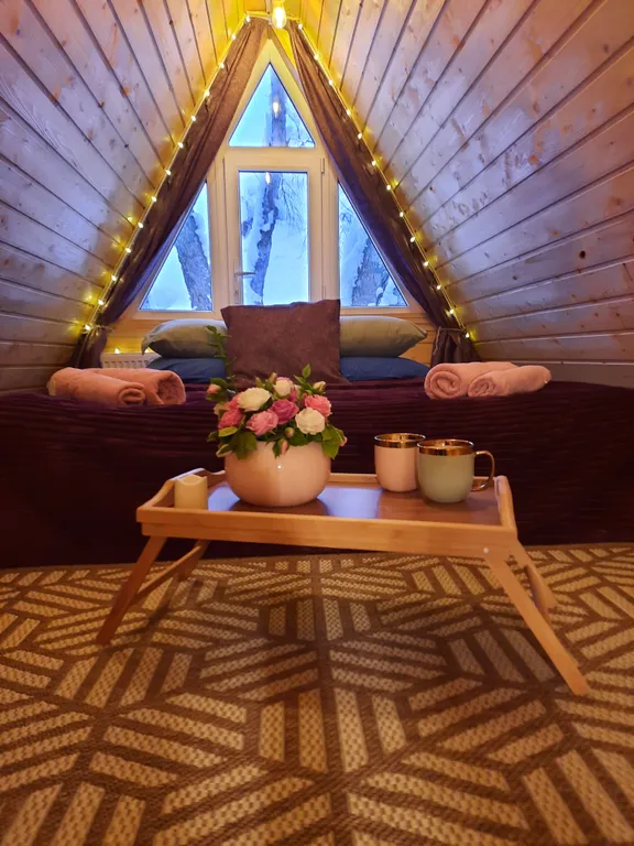 Гостевой дом в сосновом бору с горной рекой на территории