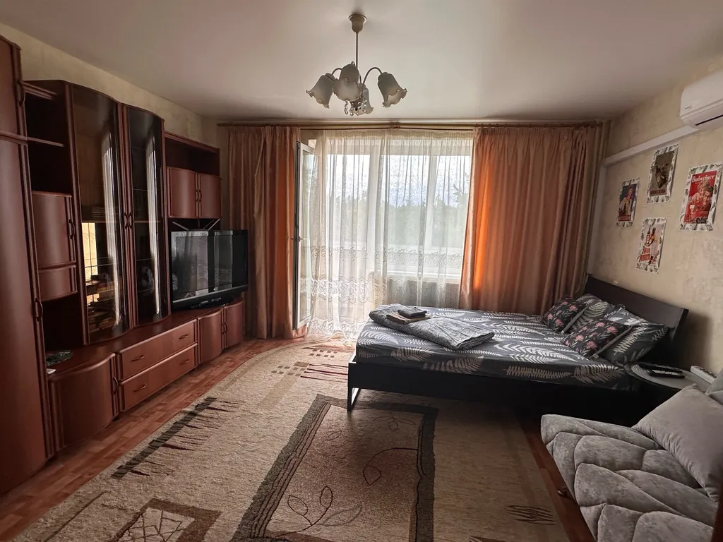 Уютная крупногабаритная однокомнатная квартира