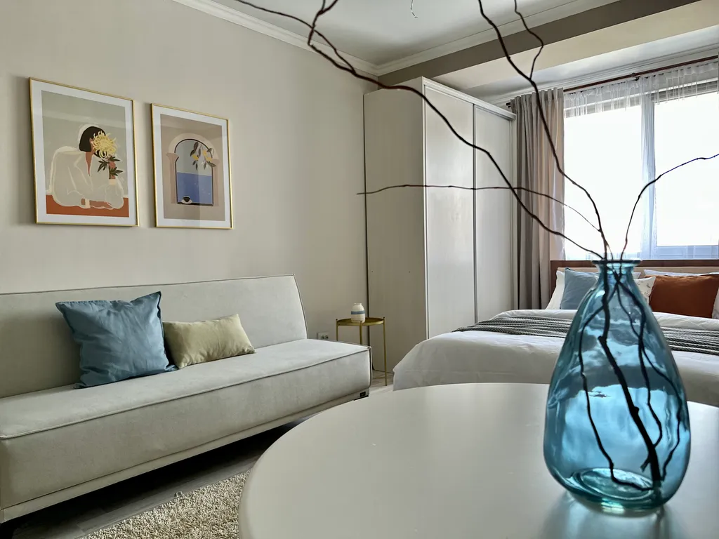 Студия Оазис с видом на Коктобе