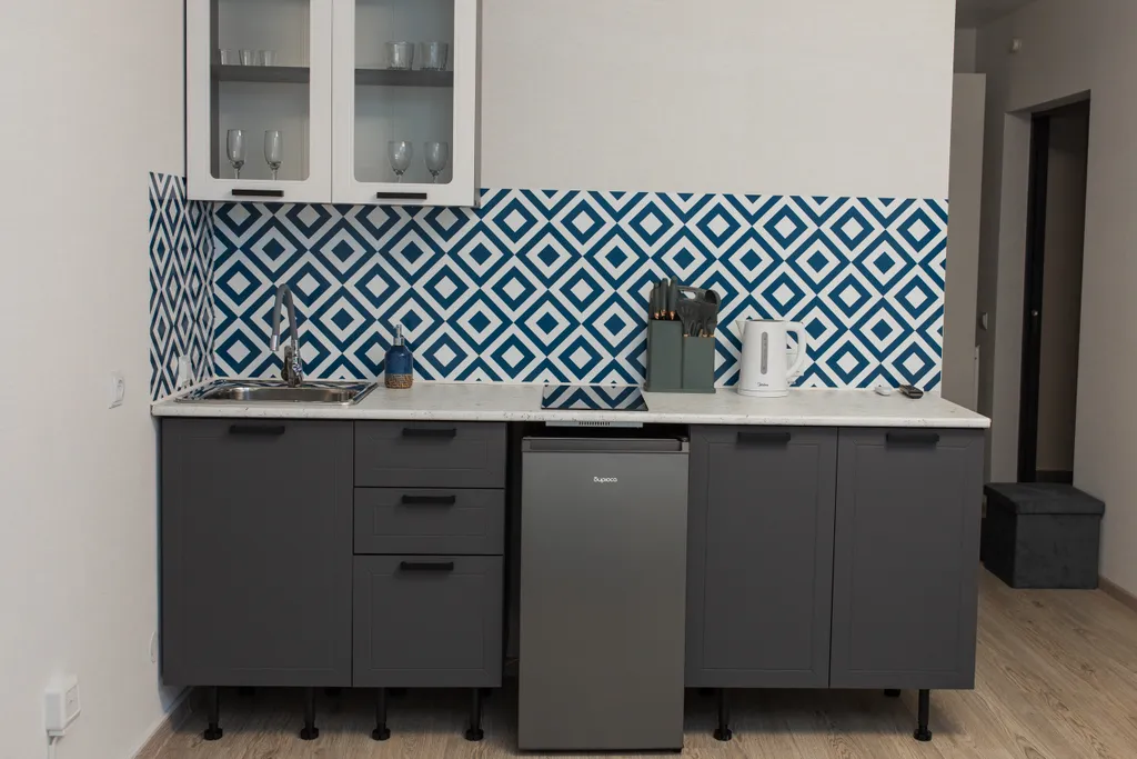 Совремeнная cтильная квартира-студия в новом ЖК